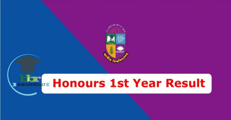 NU Honours 1st Year Exam Result
