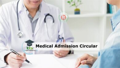 Medical Admission Circular