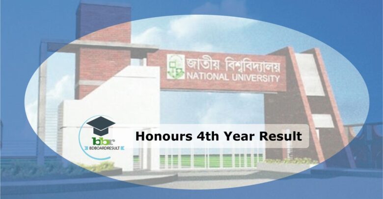 NU Honours 4th year Result